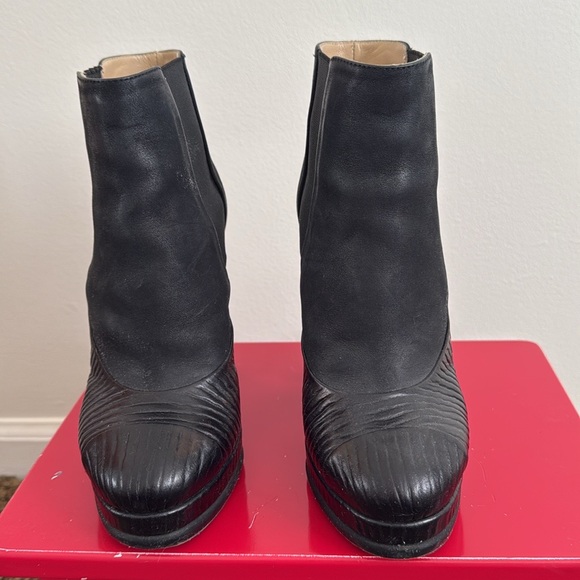 Chanel Platform Booties Size 36 - Picture 2 of 7
